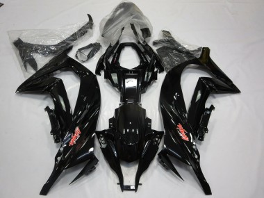 2011-2015 Gloss Black Red Kawasaki ZX10R Motorcycle Fairing