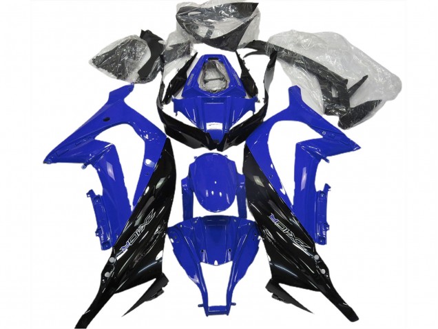 2011-2015 Gloss Blue and Black Kawasaki ZX10R Motorcycle Fairing 2011-2015 Gloss Blue and Black Kawasaki ZX10R Motorcycle Fairing