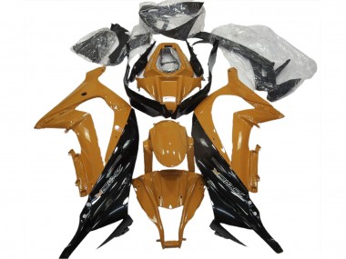 2011-2015 Gloss Orange and Black Kawasaki ZX10R Motorcycle Fairing