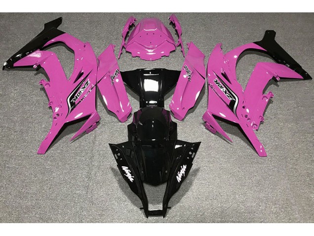 2011-2015 Gloss Pink & Logos Kawasaki ZX10R Motorcycle Fairing 2011-2015 Gloss Pink & Logos Kawasaki ZX10R Motorcycle Fairing