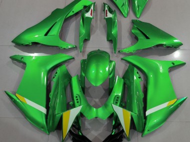 2011-2024 Full Gloss Light Green Suzuki GSXR 600-750 Motorcycle Fairing