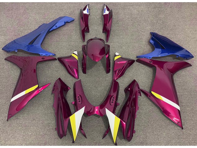 2011-2024 Gloss Red and Blue Suzuki GSXR 600-750 Motorcycle Fairing 2011-2024 Gloss Red and Blue Suzuki GSXR 600-750 Motorcycle Fairing