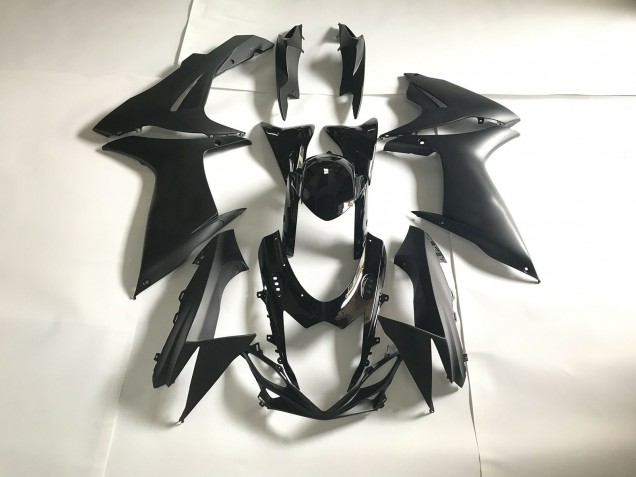 2011-2024 Gloss and Matte Black Suzuki GSXR 600-750 Motorcycle Fairing 2011-2024 Gloss and Matte Black Suzuki GSXR 600-750 Motorcycle Fairing