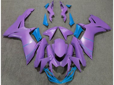 2011-2024 Matte Purple & Blue Suzuki GSXR 600-750 Motorcycle Fairing