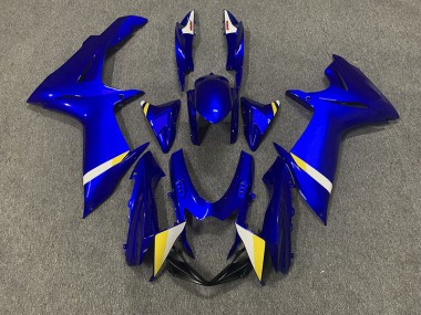 2011-2024 Suzuki Branded Deep Blue Suzuki GSXR 600-750 Motorcycle Fairing
