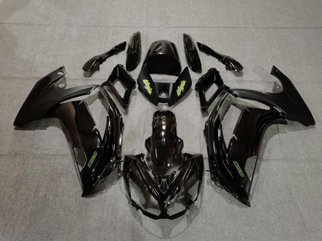 2012-2016 Black and Green Kawasaki Ninja 650R Motorcycle Fairing 2012-2016 Black and Green Kawasaki Ninja 650R Motorcycle Fairing