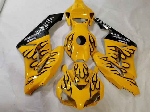 2012-2016 Custom Yellow Flame Honda CBR1000RR Motorcycle Fairing 2012-2016 Custom Yellow Flame Honda CBR1000RR Motorcycle Fairing