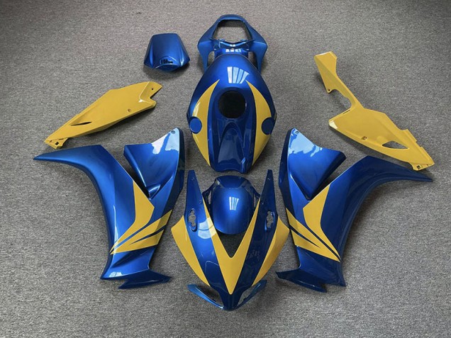 2012-2016 Gloss Blue and Yellow Honda CBR1000RR Motorcycle Fairing 2012-2016 Gloss Blue and Yellow Honda CBR1000RR Motorcycle Fairing