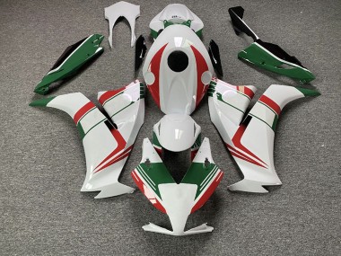 2012-2016 Gloss Red and Green Honda CBR1000RR Motorcycle Fairing