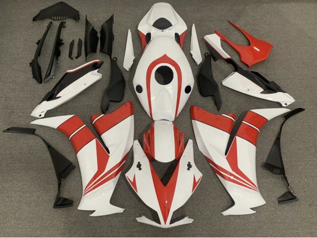 2012-2016 Gloss Red and White Honda CBR1000RR Motorcycle Fairing 2012-2016 Gloss Red and White Honda CBR1000RR Motorcycle Fairing