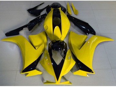 2012-2016 Gloss Yellow and Black Honda CBR1000RR Motorcycle Fairing