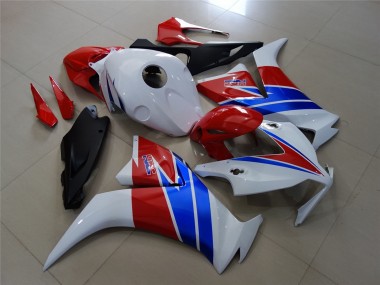 2012-2016 White Red and Blue Honda CBR1000RR Motorcycle Fairing