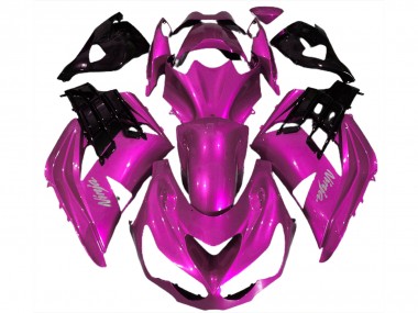 2012-2021 Hot Pink Kawasaki ZX14R Motorcycle Fairing