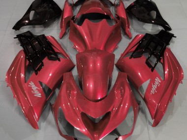 2012-2021 Vibrant Red Kawasaki ZX14R Motorcycle Fairing