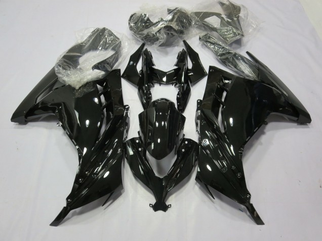 2013-2018 Black Gloss Kawasaki Ninja 300 Motorcycle Fairing 2013-2018 Black Gloss Kawasaki Ninja 300 Motorcycle Fairing