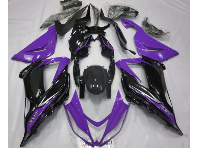 2013-2018 Black and Purple Kawasaki ZX6R Motorcycle Fairing 2013-2018 Black and Purple Kawasaki ZX6R Motorcycle Fairing