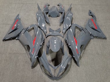 2013-2018 Nardo and Red Kawasaki ZX6R Motorcycle Fairing