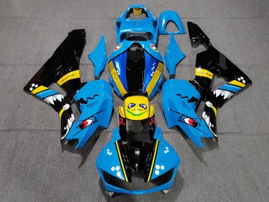 2013-2023 Sky Blue Custom Honda CBR600RR Motorcycle Fairing