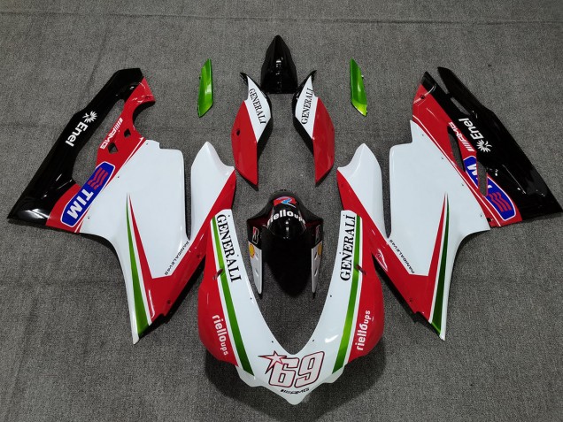 2015-2017 Generali Ducati Ducati 959 1299 Motorcycle Fairing 2015-2017 Generali Ducati Ducati 959 1299 Motorcycle Fairing
