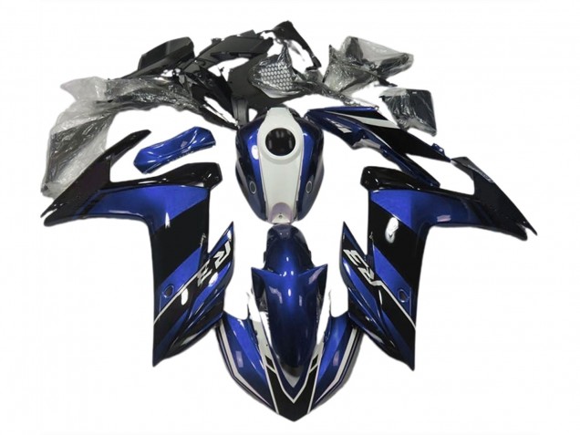2015-2018 Blue and Gloss Black Yamaha R3 Motorcycle Fairing 2015-2018 Blue and Gloss Black Yamaha R3 Motorcycle Fairing