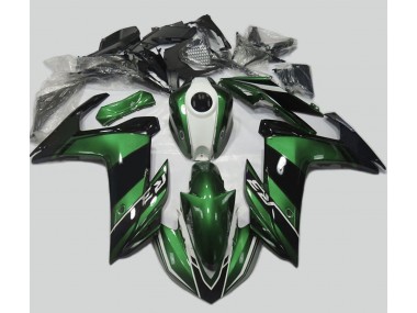 2015-2018 Green and Gloss Black Yamaha R3 Motorcycle Fairing