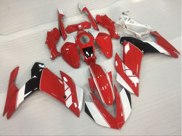 2015-2018 Red and White Gloss Yamaha R3 Motorcycle Fairing 2015-2018 Red and White Gloss Yamaha R3 Motorcycle Fairing