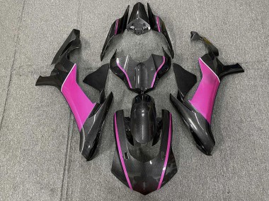 2015-2019 Carbon Fiber & Pink Yamaha R1 Motorcycle Fairing