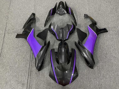 2015-2019 Carbon Fiber & Purple Yamaha R1 Motorcycle Fairing