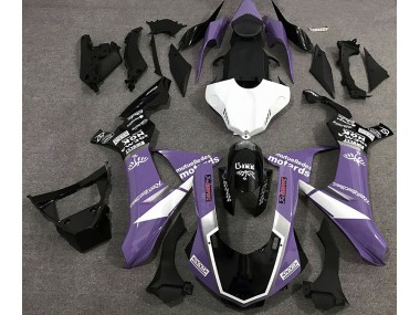 2015-2019 Gloss Purple Logo Style Yamaha R1 Motorcycle Fairing