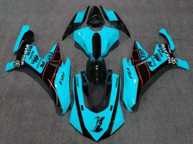 2015-2019 Light Blue Yamaha R1 Motorcycle Fairing