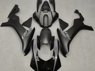 2015-2019 Matte Black & Grey Yamaha R1 Motorcycle Fairing