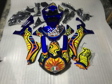 2015-2019 Tribal Design Yamaha R1 Motorcycle Fairing