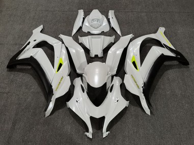 2016-2019 Deep Pearl White Kawasaki ZX10R Motorcycle Fairing