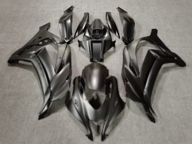 2016-2019 Matte Metal Silver Kawasaki ZX10R Motorcycle Fairing