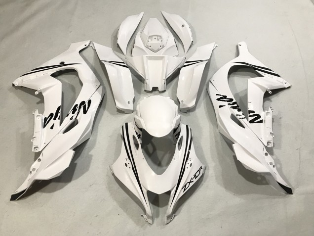 2016-2019 White Ninja Kawasaki ZX10R Motorcycle Fairing