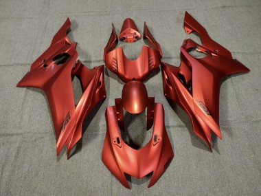 2017-2021 Matte Red Yamaha R6 Motorcycle Fairing