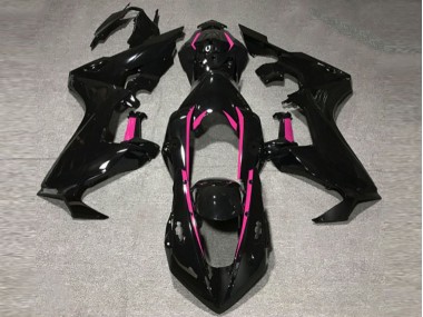 2017-2023 Gloss Black & Pink Lining Honda CBR1000RR Motorcycle Fairing