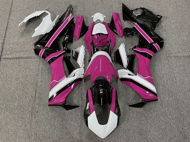 2017-2023 Gloss Pink White and Black Honda CBR1000RR Motorcycle Fairing 2017-2023 Gloss Pink White and Black Honda CBR1000RR Motorcycle Fairing