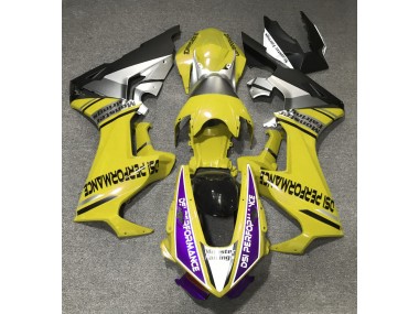 2017-2023 Gloss Yellow & Purple Honda CBR1000RR Motorcycle Fairing