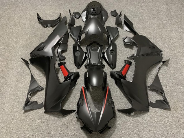 2017-2023 Matte Black & Red Honda CBR1000RR Motorcycle Fairing 2017-2023 Matte Black & Red Honda CBR1000RR Motorcycle Fairing