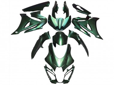 2017-2023 Matte Green Suzuki GSXR 1000 Motorcycle Fairing
