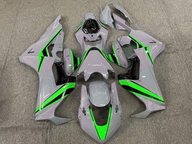 2017-2023 Nardo with Green Stripes Honda CBR1000RR Motorcycle Fairing