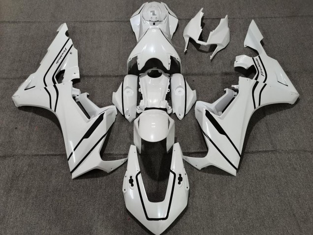 2017-2023 Pearl White and Black Honda CBR1000RR Motorcycle Fairing 2017-2023 Pearl White and Black Honda CBR1000RR Motorcycle Fairing