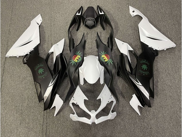 2019-2023 Happy Face Kawasaki ZX6R Motorcycle Fairing 2019-2023 Happy Face Kawasaki ZX6R Motorcycle Fairing